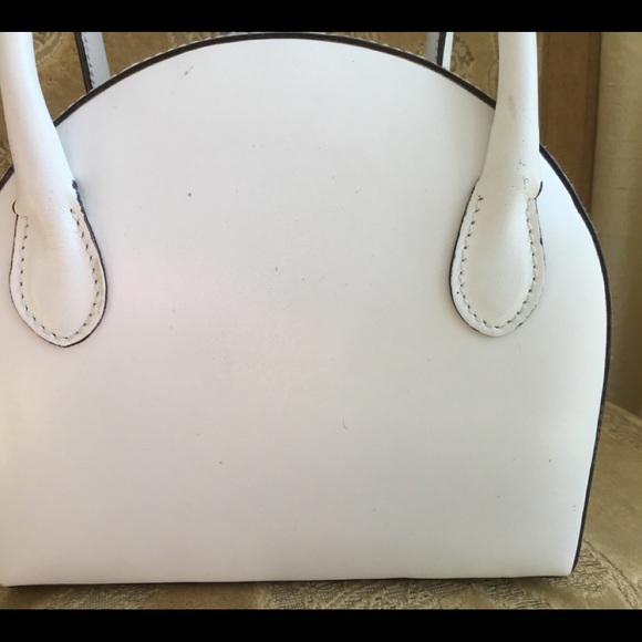 ❌SOLD Authentic Fendi top handle bag satchel white - Picture 7 of 8